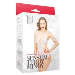 TET Lingerie Body Mindy - Blanc -FÉMINITÉS boutique body mindy blanc 2
