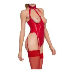 Black Level Body Ouvert VINYL BODY OPEN Rouge 12 Black Level Body Ouvert VINYL BODY OPEN Rouge -FÉMINITÉS boutique body ouvert vinyl body open rouge 3