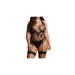 Le Desir Body Porte-Jarretelles CROTCHLESS Noir