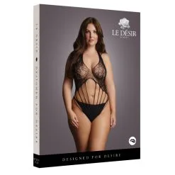 Le Desir Body STRAPPY LACE Noir -FÉMINITÉS boutique body strappy lace noir 4