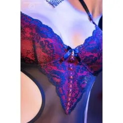 Chilirose Body Tahama Noir-Rouge -FÉMINITÉS boutique body tahama noir rouge 4