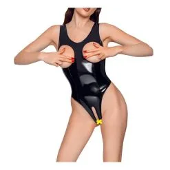Black Level Body VINYL BODY ROUND Noir 7 Black Level Body VINYL BODY ROUND Noir -FÉMINITÉS boutique body vinyl body round noir 2