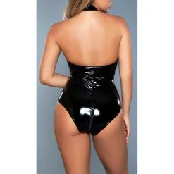 Be Wicked Body Wetlook Et Transparent Anise - Noir -FÉMINITÉS boutique body wetlook et transparent anise noir 2