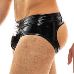 Modus Vivendi Bottomless VIRAL VINYL Noir -FÉMINITÉS boutique bottomless viral vinyl noir 2