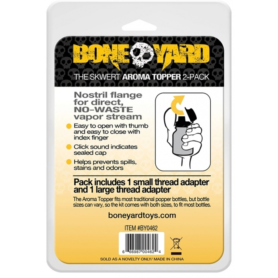 Boneyard Bouchons Pour Aroma POPPER TOPPER X2 2 Boneyard Bouchons Pour Aroma POPPER TOPPER X2 – Image 2