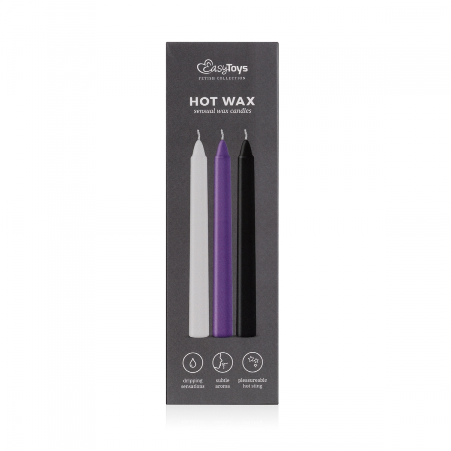 Easytoys Fetish Collection Bougies Sensuelles HOT WAX 17cm 5 Easytoys Fetish Collection Bougies Sensuelles HOT WAX 17cm – Image 5