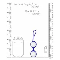 Chrystalino Boules De Geisha En Verre BEN WA L 9 X 3.7cm -FÉMINITÉS boutique boules de geisha en verre ben wa l 9 x 37cm 5