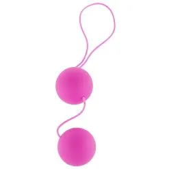 TOYJOY Funky Fun Toys Boules De Geisha FUNKY LOVE 3.3cm Fuchsia -FÉMINITÉS boutique boules de geisha funky love 33cm fuchsia 2