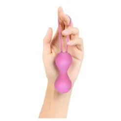 Boules De Kegel JOIA Love To Love 8 X 3.3cm Roses -FÉMINITÉS boutique boules de kegel joia love to love 8 x 33cm roses 3