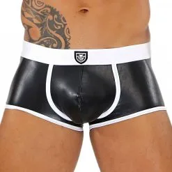 TOF Paris Boxer FETISH BOXER Noir-Blanc