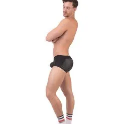 Barcode Berlin Boxer Fetish PETTAR Noir -FÉMINITÉS boutique boxer fetish pettar noir 4