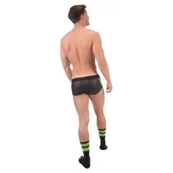 Barcode Berlin Boxer Fetish PETTAR Vert 9 Barcode Berlin Boxer Fetish PETTAR Vert -FÉMINITÉS boutique boxer fetish pettar vert 4