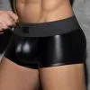 Addicted Boxer FRONT & BACK ZIP RUB Noir