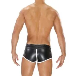 TOF Paris Boxer FULL ZIP Noir-Blanc -FÉMINITÉS boutique boxer full zip noir blanc 5