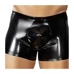 Male Power Boxer Short LIQUID ONYX Noir