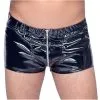 Black Level Men Boxer Short VINYL ZIP Noir
