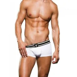 Prowler Underwear Boxer TRUNK Prowler Blanc-Noir -FÉMINITÉS boutique boxer trunk prowler blanc noir 2