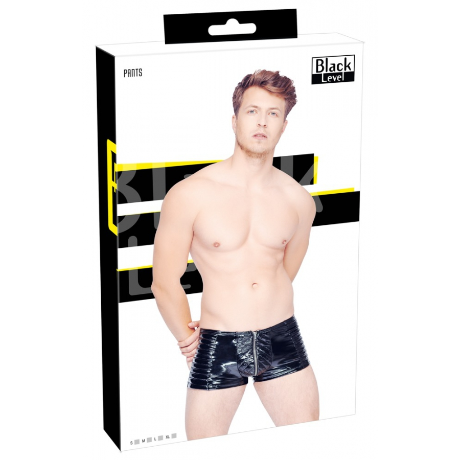 Black Level Men Boxer VINYL BIKER Noir 6 Black Level Men Boxer VINYL BIKER Noir – Image 6