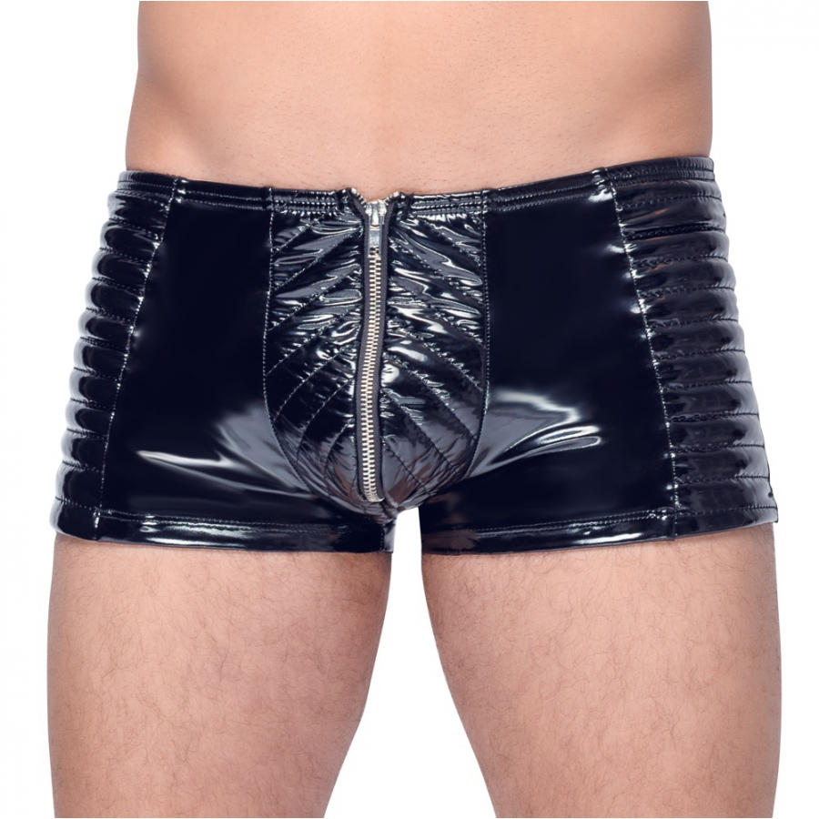 Black Level Men Boxer VINYL BIKER Noir 1 Black Level Men Boxer VINYL BIKER Noir