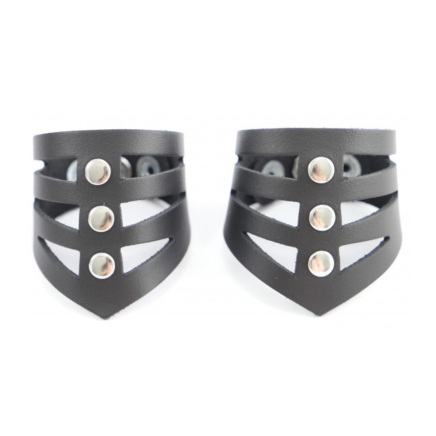 The Red Bracelets En Cuir Xena Pointe 2 The Red Bracelets En Cuir Xena Pointe – Image 2