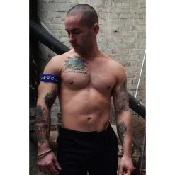 Breedwell Brassard Lumineux POUNDTOWN Bleu -FÉMINITÉS boutique brassard lumineux poundtown bleu 6