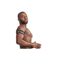 Mr B - Mister B Brassards Biceps URBAN CLUB Bleu X2 -FÉMINITÉS boutique brassards biceps urban club bleu x2 4