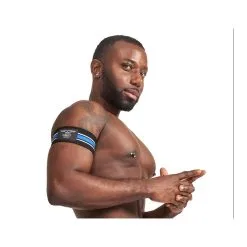 Mr B - Mister B Brassards Biceps URBAN CLUB Bleu X2 -FÉMINITÉS boutique brassards biceps urban club bleu x2 6