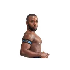 Mr B - Mister B Brassards Biceps URBAN CLUB Bleu X2 -FÉMINITÉS boutique brassards biceps urban club bleu x2 7