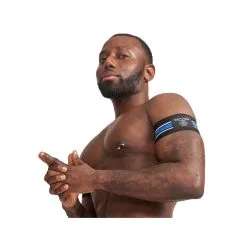 Mr B - Mister B Brassards Biceps URBAN CLUB Bleu X2 -FÉMINITÉS boutique brassards biceps urban club bleu x2 8