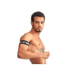 Mr B - Mister B Brassards Biceps URBAN CLUB Gris X2 -FÉMINITÉS boutique brassards biceps urban club gris x2 2