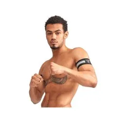 Mr B - Mister B Brassards Biceps URBAN CLUB Gris X2 -FÉMINITÉS boutique brassards biceps urban club gris x2 3