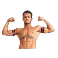 Mr B - Mister B Brassards Biceps URBAN CLUB Rouge X2 12 Mr B - Mister B Brassards Biceps URBAN CLUB Rouge X2 -FÉMINITÉS boutique brassards biceps urban club rouge x2 2