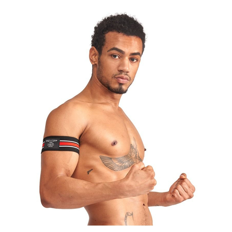 Mr B - Mister B Brassards Biceps URBAN CLUB Rouge X2 5 Mr B - Mister B Brassards Biceps URBAN CLUB Rouge X2 – Image 5