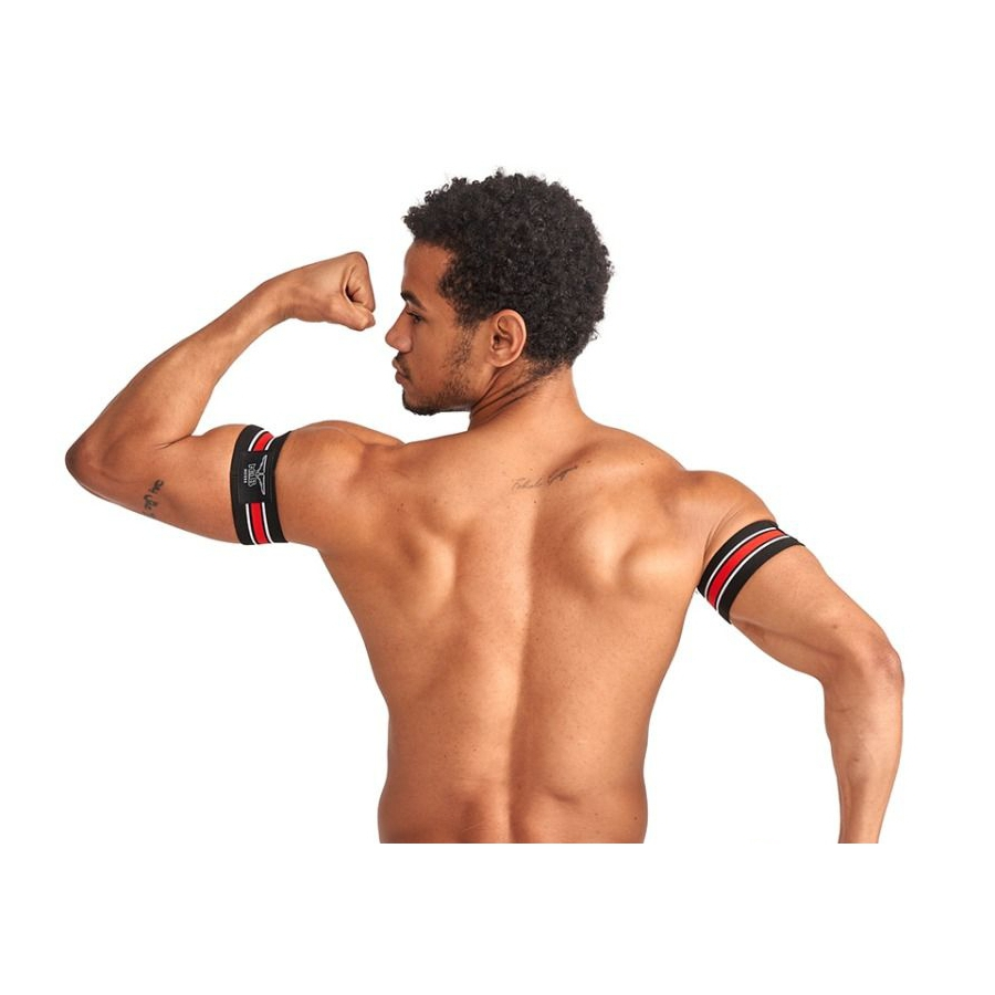 Mr B - Mister B Brassards Biceps URBAN CLUB Rouge X2 9 Mr B - Mister B Brassards Biceps URBAN CLUB Rouge X2 – Image 9