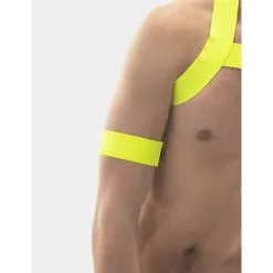 Barcode Berlin Brassards LEONSH Jaune Neon -FÉMINITÉS boutique brassards leonsh jaune neon 3
