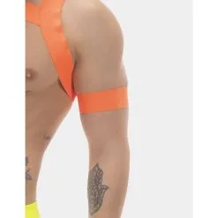 Barcode Berlin Brassards LEONSH Orange Neon 9 Barcode Berlin Brassards LEONSH Orange Neon -FÉMINITÉS boutique brassards leonsh orange neon 4