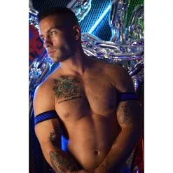 Breedwell Brassards MAGNUM Bleus -FÉMINITÉS boutique brassards magnum bleus 3