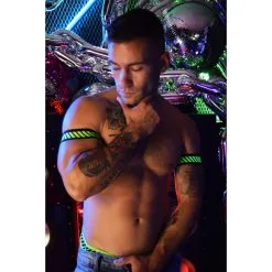 Breedwell Brassards MAGNUM Vert Neon -FÉMINITÉS boutique brassards magnum vert neon 2