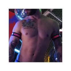 Breedwell Brassards NIGHTCRAWLER Rose Fluo