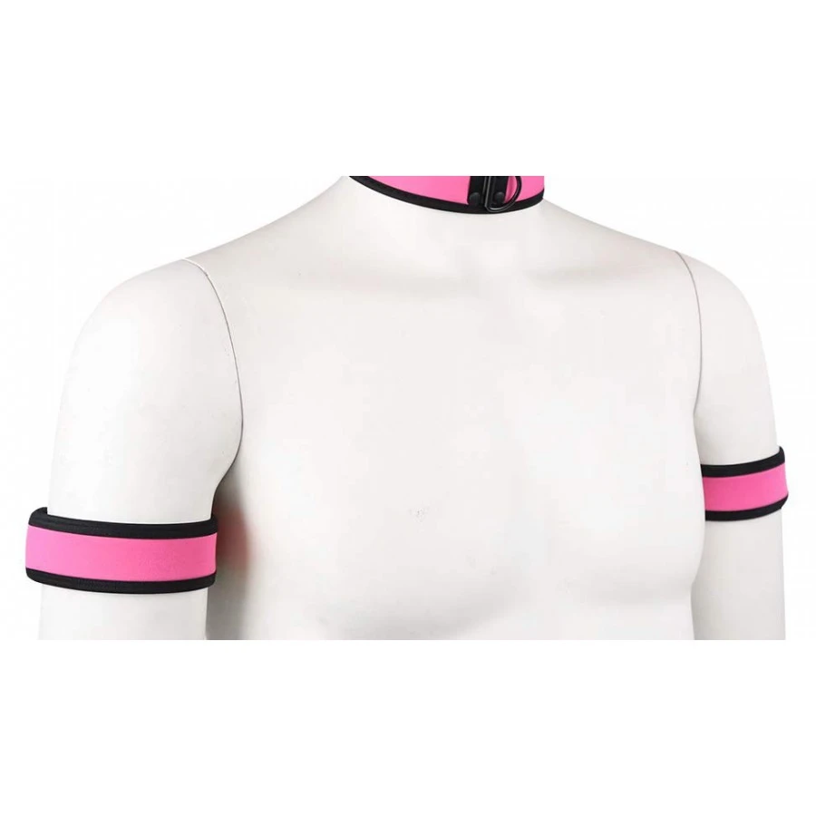 FUKR Brassards PUPPY Néoprène Rose 1 FUKR Brassards PUPPY Néoprène Rose