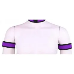 Kinky Puppy Brassards PUPPY Néoprène Violet 10 Kinky Puppy Brassards PUPPY Néoprène Violet -FÉMINITÉS boutique brassards puppy neoprene violet 3