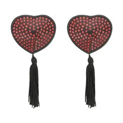 Coquette Cache-Tétons Adhésifs PEARL Rouge