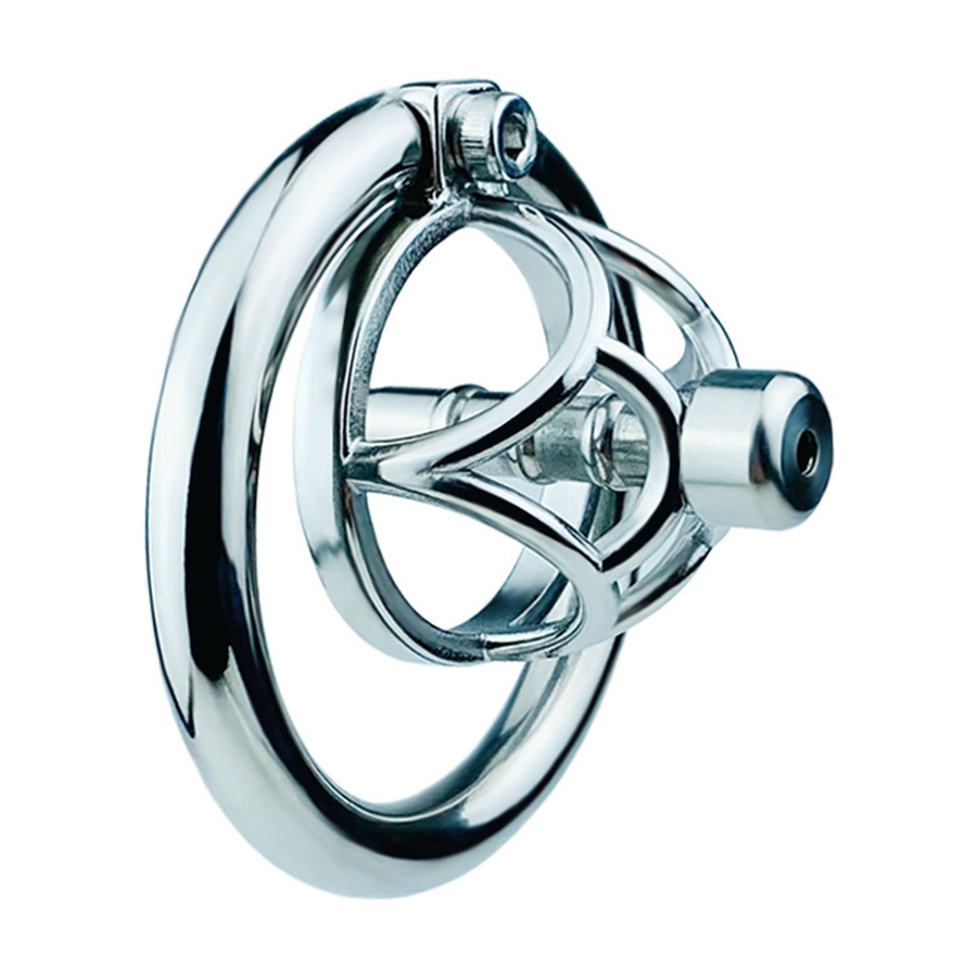 Cocklock Cage De Chasteté En Métal Avec Plug D'urètre HEXY 3 X 3.3cm 3 Cocklock Cage De Chasteté En Métal Avec Plug D'urètre HEXY 3 X 3.3cm – Image 3