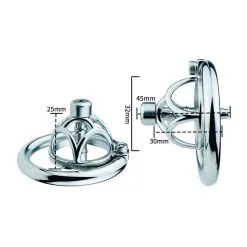 Cocklock Cage De Chasteté En Métal Avec Plug D'urètre HEXY 3 X 3.3cm 12 Cocklock Cage De Chasteté En Métal Avec Plug D'urètre HEXY 3 X 3.3cm -FÉMINITÉS boutique cage de chastete en metal avec plug d uretre hexy 3 x 33cm 4