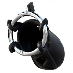 Fantasy C-Ringz Cage De Chasteté En Silicone COCK BLOCKER 9 X 4cm -FÉMINITÉS boutique cage de chastete en silicone cock blocker 9 x 4cm 3