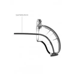 Cage De Chasteté MANCAGE Avec Tige D'urètre 9 X 3.5 Cm | Tige 20cm - Diamètre 3mm -FÉMINITÉS boutique cage de chastete mancage avec tige d uretre 9 x 35 cm tige 20cm diametre 3mm 4