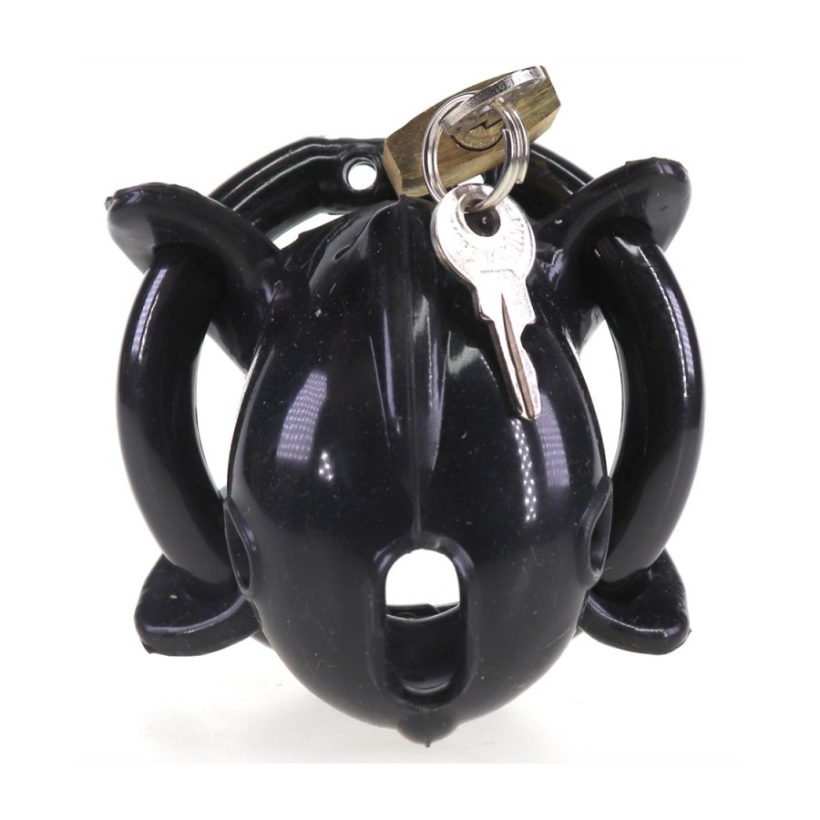 Cocklock Cage De Chasteté NUB SOFT 6 X 2cm Noire 4 Cocklock Cage De Chasteté NUB SOFT 6 X 2cm Noire – Image 4