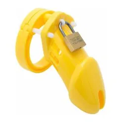 FUKR Cage De Chasteté Silicone BRAN 9 X 3cm Jaune
