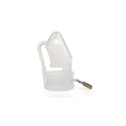 Generique Cage De Chasteté Silicone Clear -FÉMINITÉS boutique cage de chastete silicone clear 1