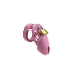 Cocklock Cage De Chasteté Silicone Rose 7 X 3.3 Cm